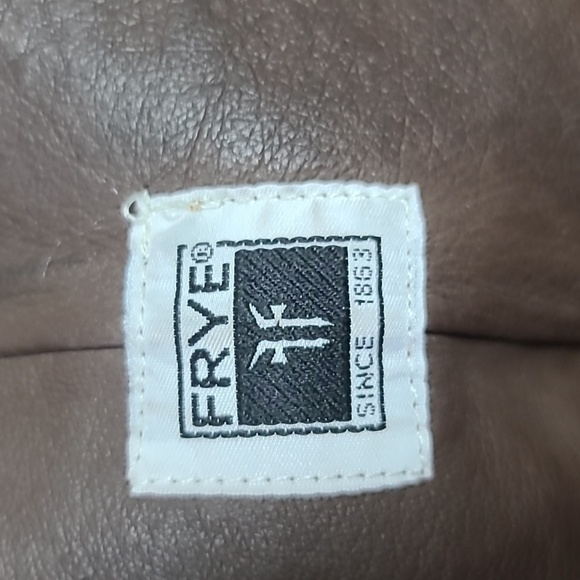 Frye distressed leather belted riding boots - Picture 9 of 13